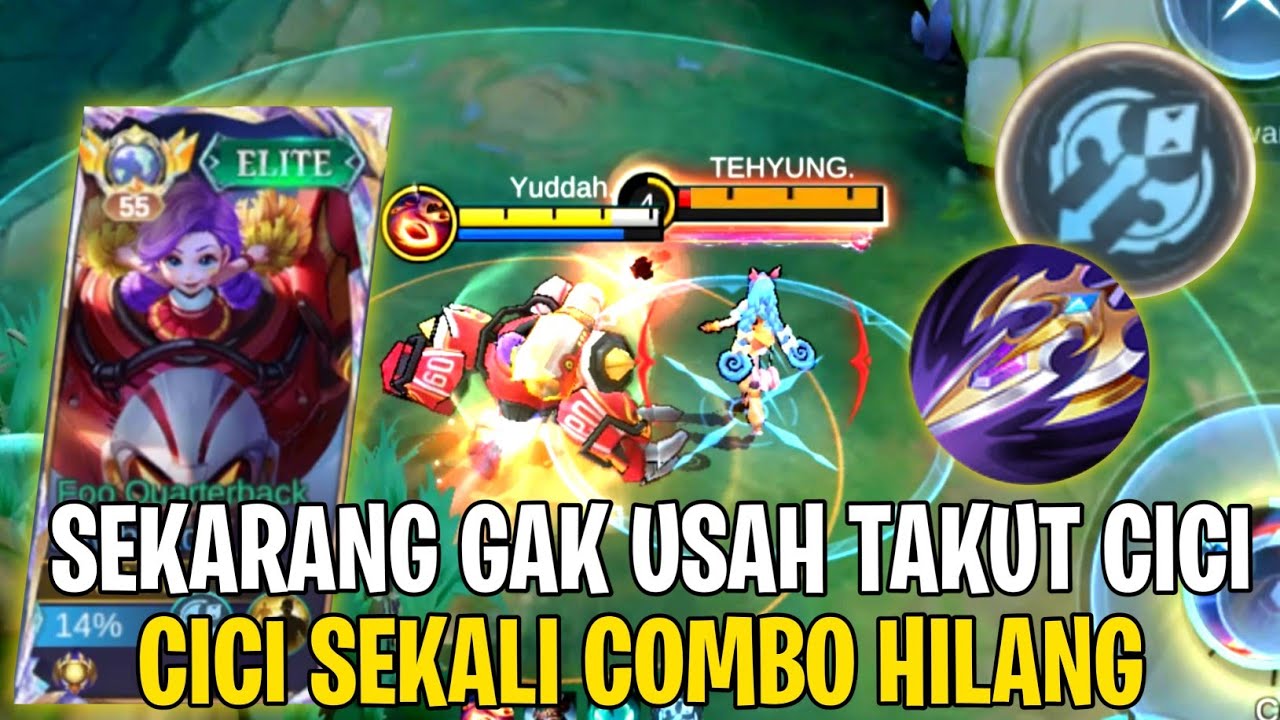 Meta Cici Lepas aja🔥Rahasia Build Jawhead Exp INSTAN Kill - Top Global Jawhead - Mlbb