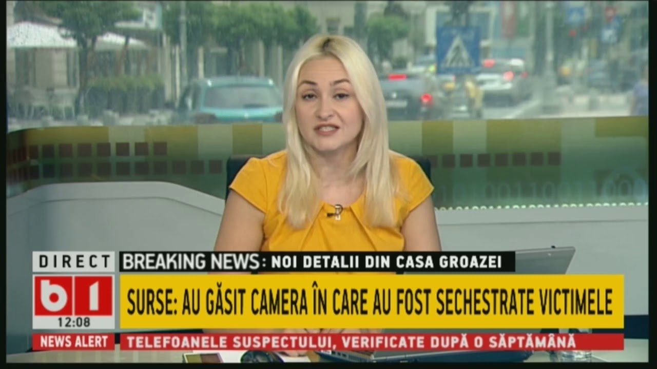 STIRI B1 TV DE ASTAZI 1 AUGUST 2019, (ORA 12.00) CU IRINA PETRARU