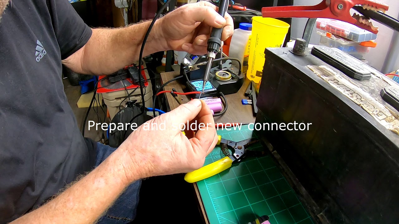 DIY Whites Gold Master II Metal Detector Li-Ion Rechargeable Battery Upgrade!