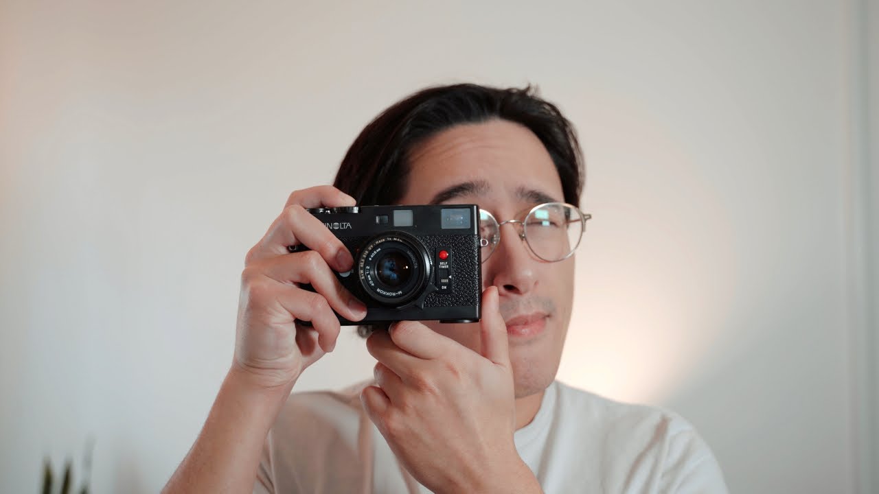 Моя любимая пленочная камера для уличной фотографии (Minolta CLE)