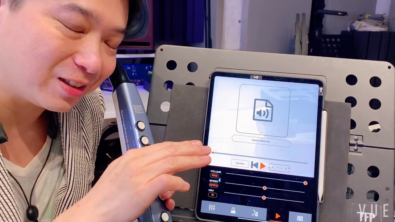 羅蘭 Roland “Aerophone mini” 介紹二: 藍芽Midi、專屬APP
