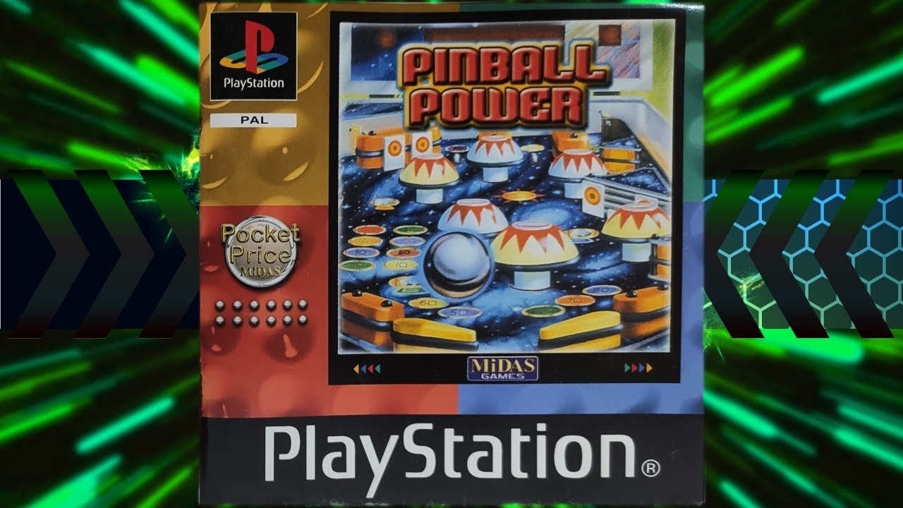 Pinball Power. PS1 playthrough. Longplay/walkthrough/guide. No Commentary