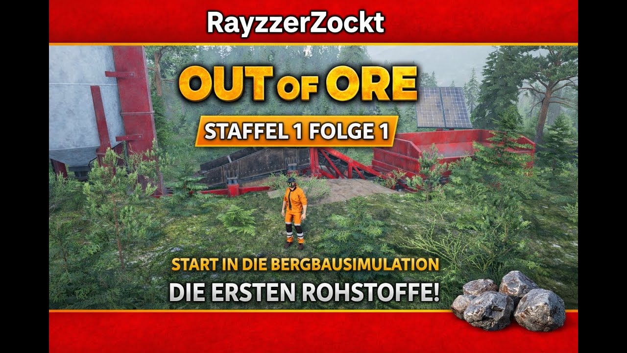 Out of Ore ⛏️ Staffel 1 Folge 1 | Start in die Bergbausimulation ⛏️ Die ersten Rohstoffe!