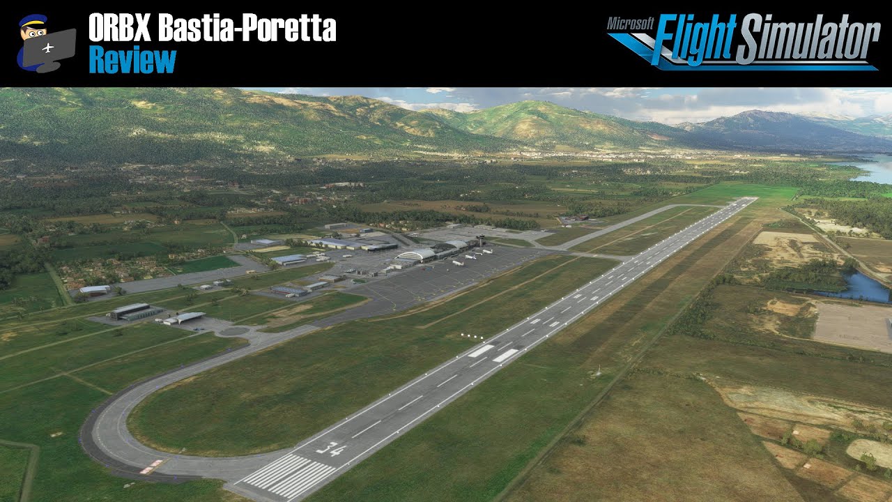 MSFS 2020 | REVIEW: ORBX Bastia-Poretta (LFKB) for Microsoft Flight Simulator 2020