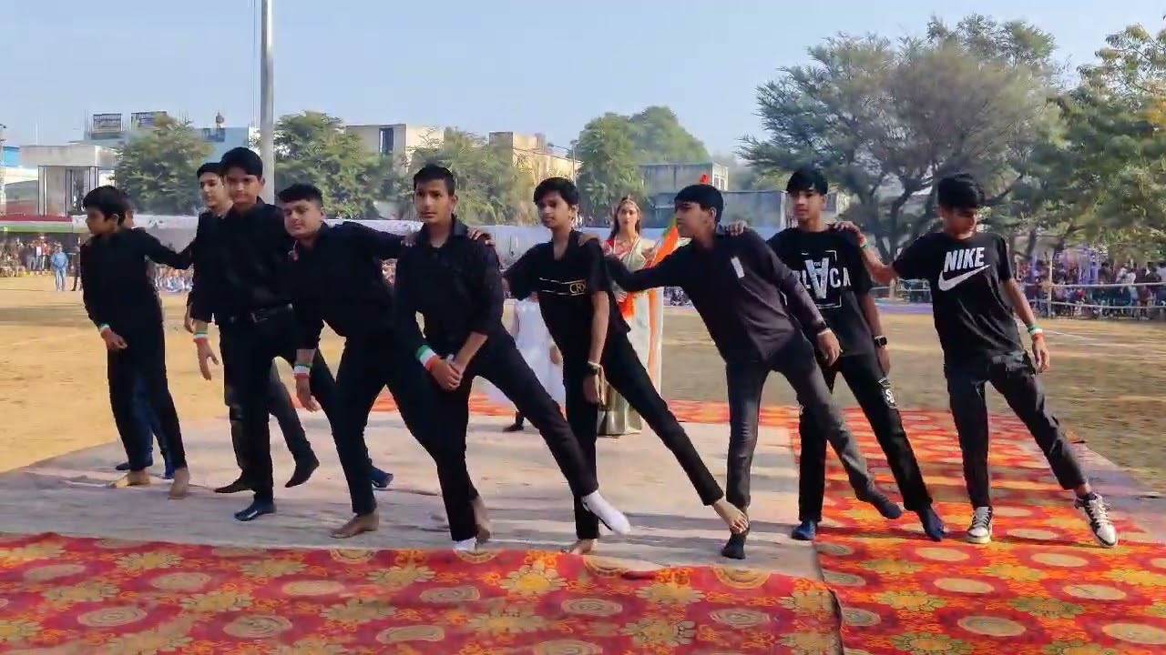 New Central Academy (NCA) School Neemkathana  Republic day program in Nehru park