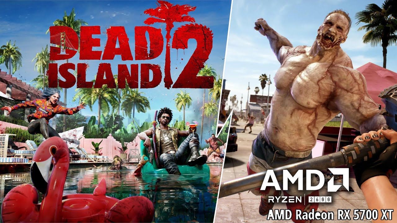 ГОРЯЧАЯ НОВИНКА ➤ Начало прохождения Dead Island 2 | Первый запуск на Ryzen 5 2600 и RX 5700XT