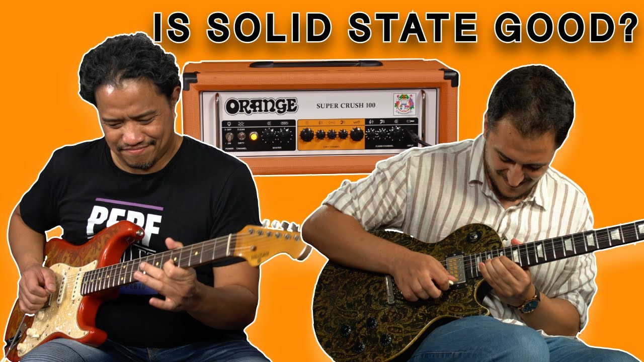 The BEST Solid State Guitar Amp?! | Orange Super Crush 100 Amp Review ft. @OfficialPerfectoDeCastro
