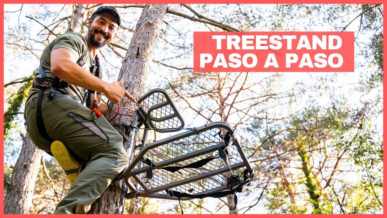 Cómo Montar un TREESTAND en la Caza con Arco