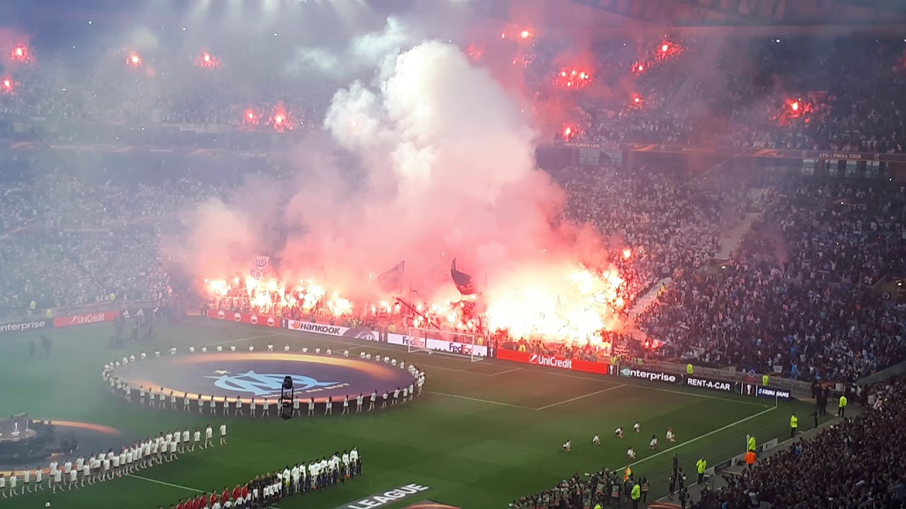 Marseille fans 