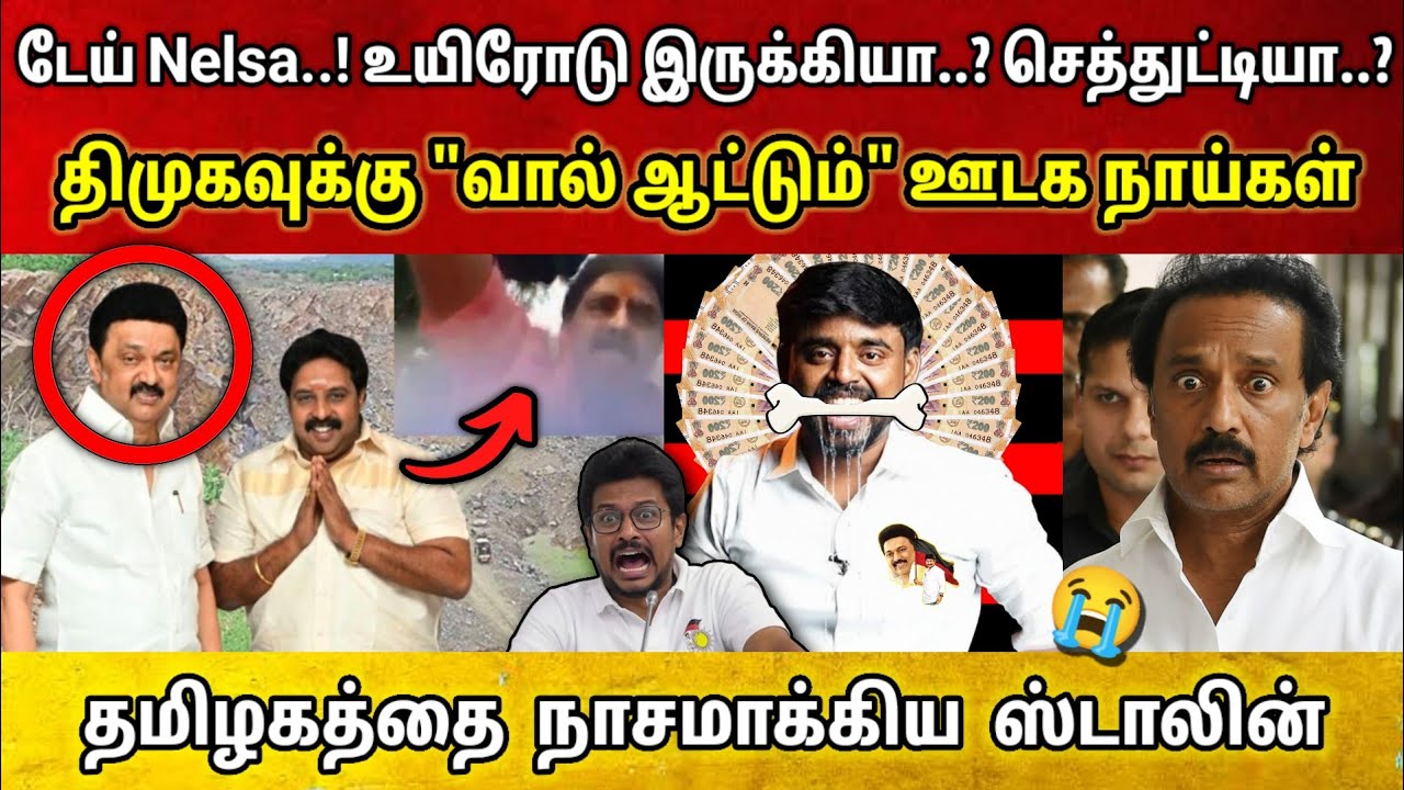 டேய் நெல்சா..! இருக்கியா செத்துட்டியா..? வாலாட்டும் ஊடக பொ*றுக்கிகள் • தமிழகத்தை நசமாக்கிய Stalin