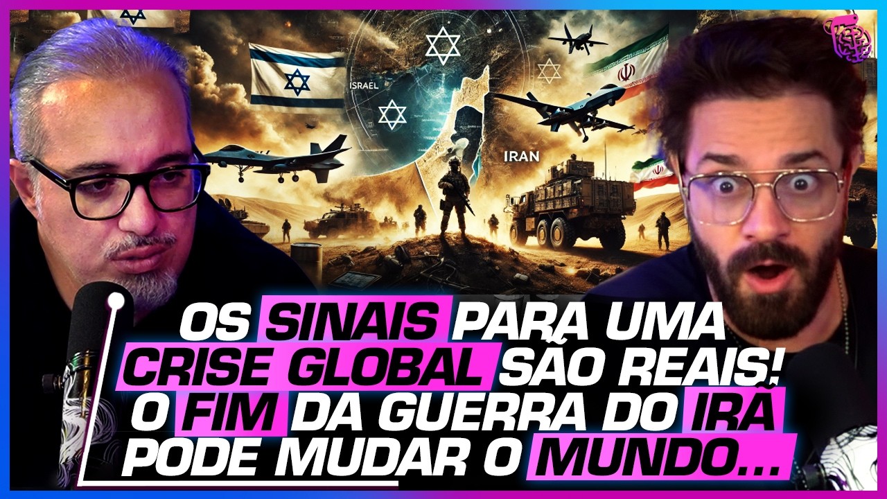 O GRANDE RESET está PERTO com a GUERRA no IRÃ? - DANIEL LOPEZ