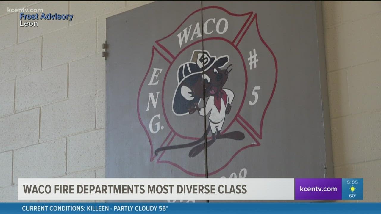 Waco Fire Department's sees most diverse class of firefighters in its history