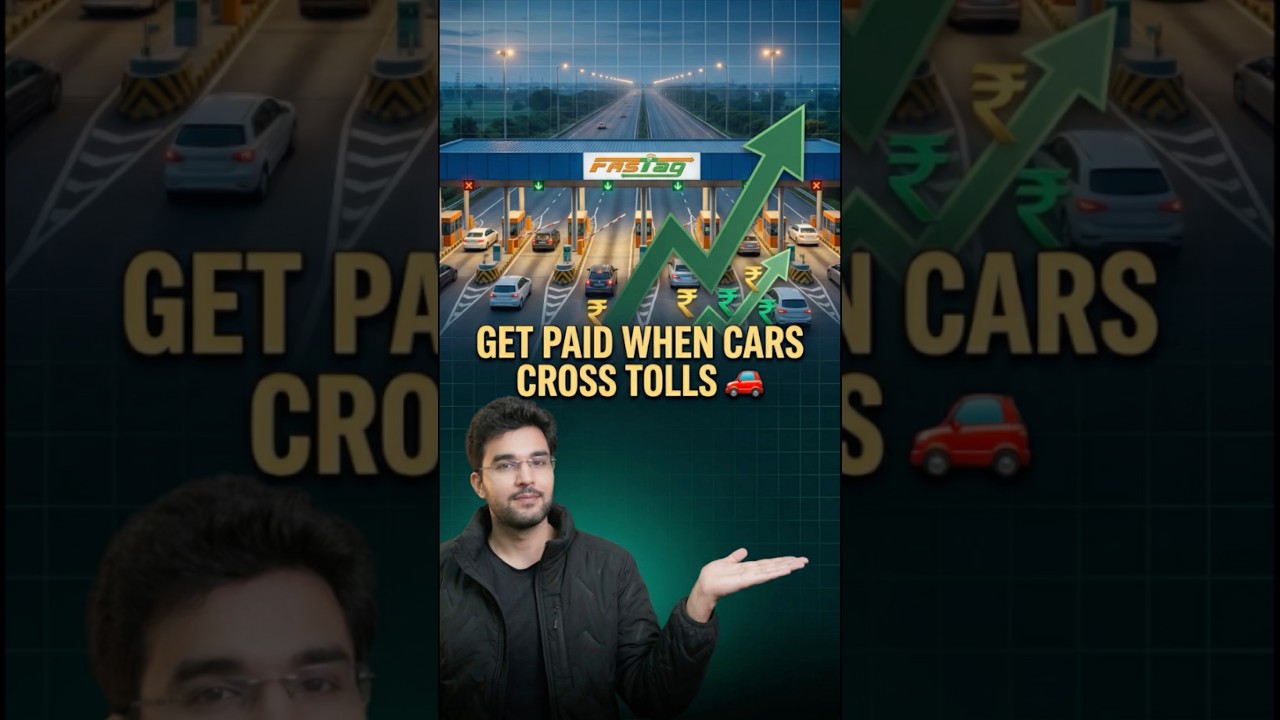 Get Paid when Cars Cross Toll? #finance #money #business #gkindia #basicgyaan
