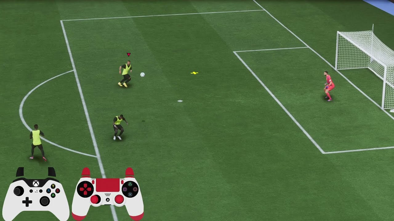 EA FC 25: How to Lob Pass (Lobbed Through Pass) - Chip Cross Pass