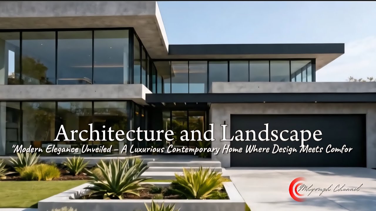 Modern Elegance Unveiled – A Luxurious Contemporary Home Where Design Meets Comfort