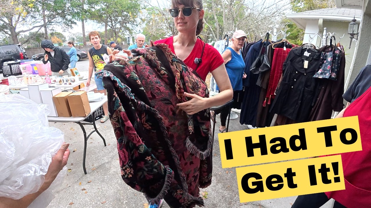I've NEVER SEEN Anything Like This At A Garage Sale!