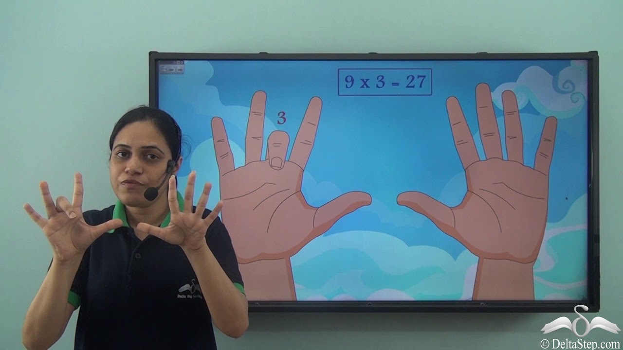 DeltaStep Vedic Maths: Table of 9