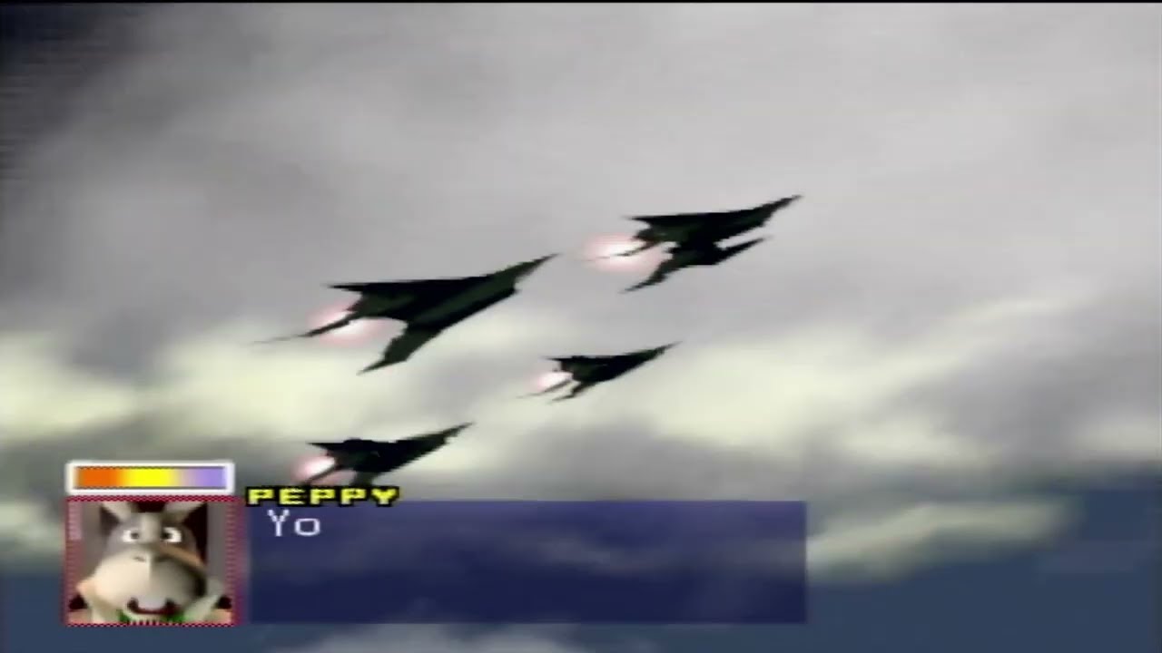 Star Fox 64 Gameplay #1 Regular Difficulty Main Game 1676 points (PB 1858)