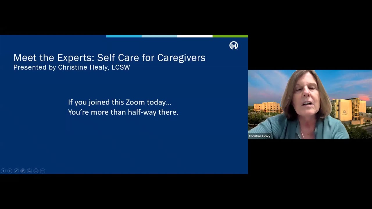 Self Care for Caregivers