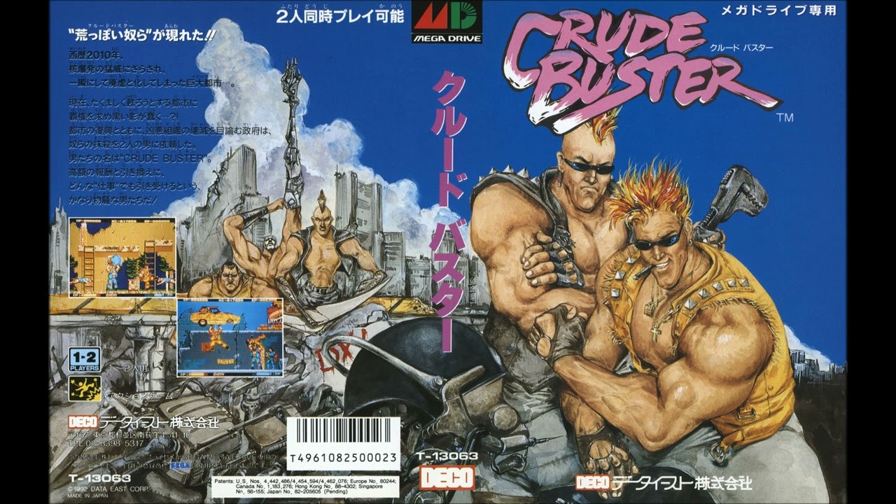 Crude Buster/Two Crude Dudes | SEGA Genesis Full Soundtrack OST (Real Hardware)