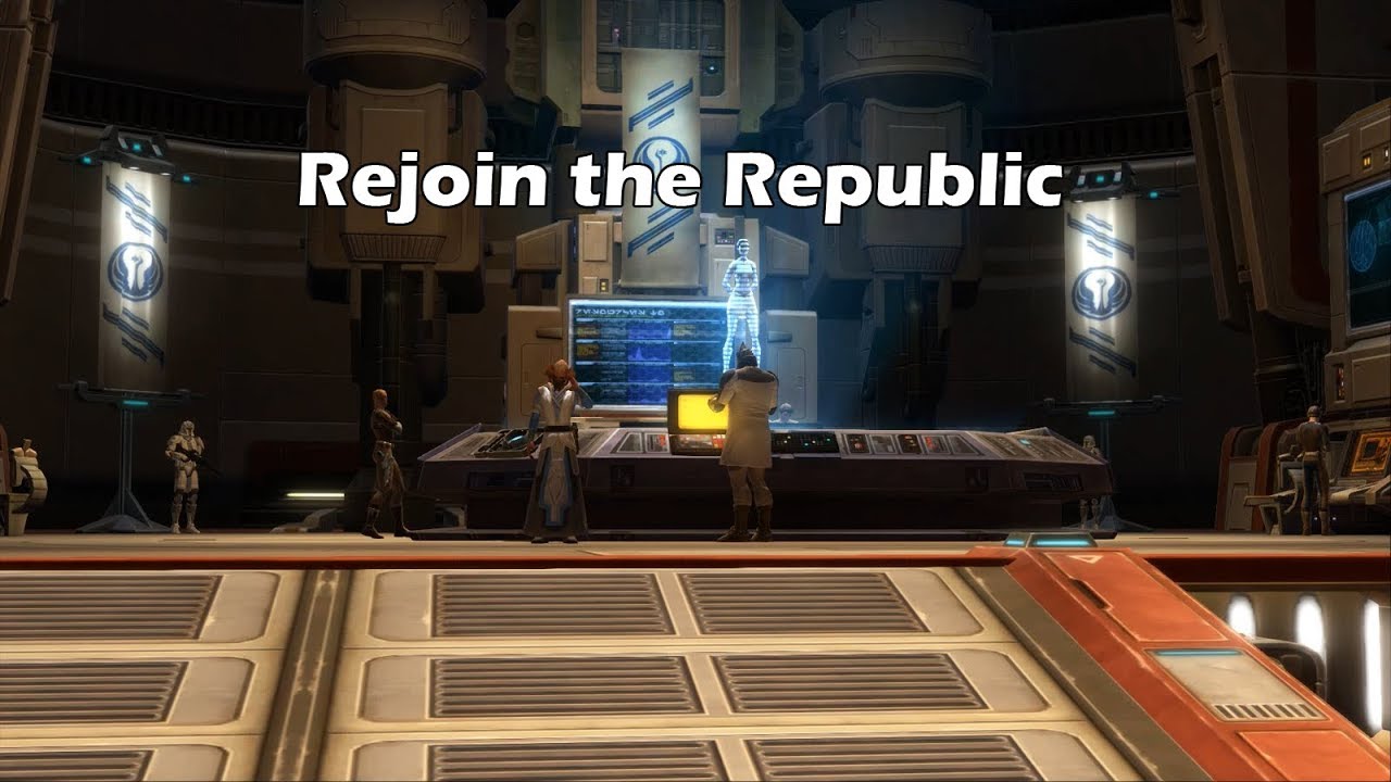SWTOR: Onslaught. Rejoin the Republic