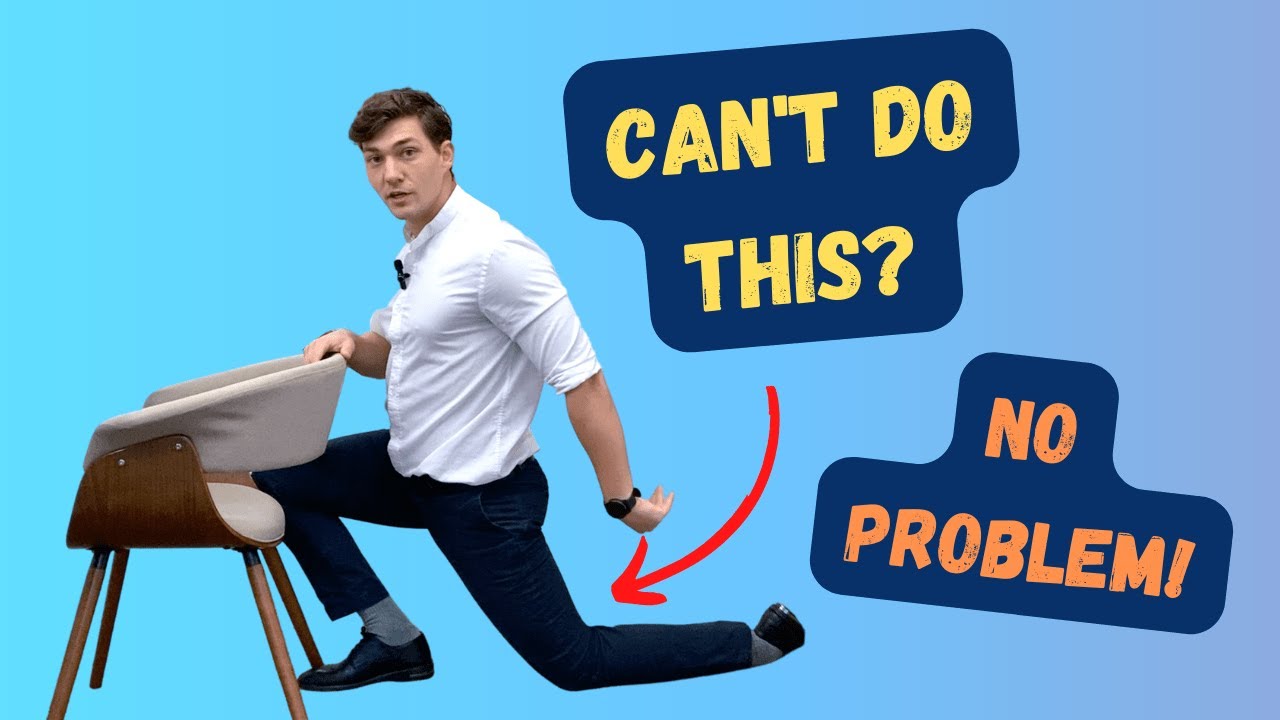 Как растянуть сгибатели бедра, если вы не можете встать на колени