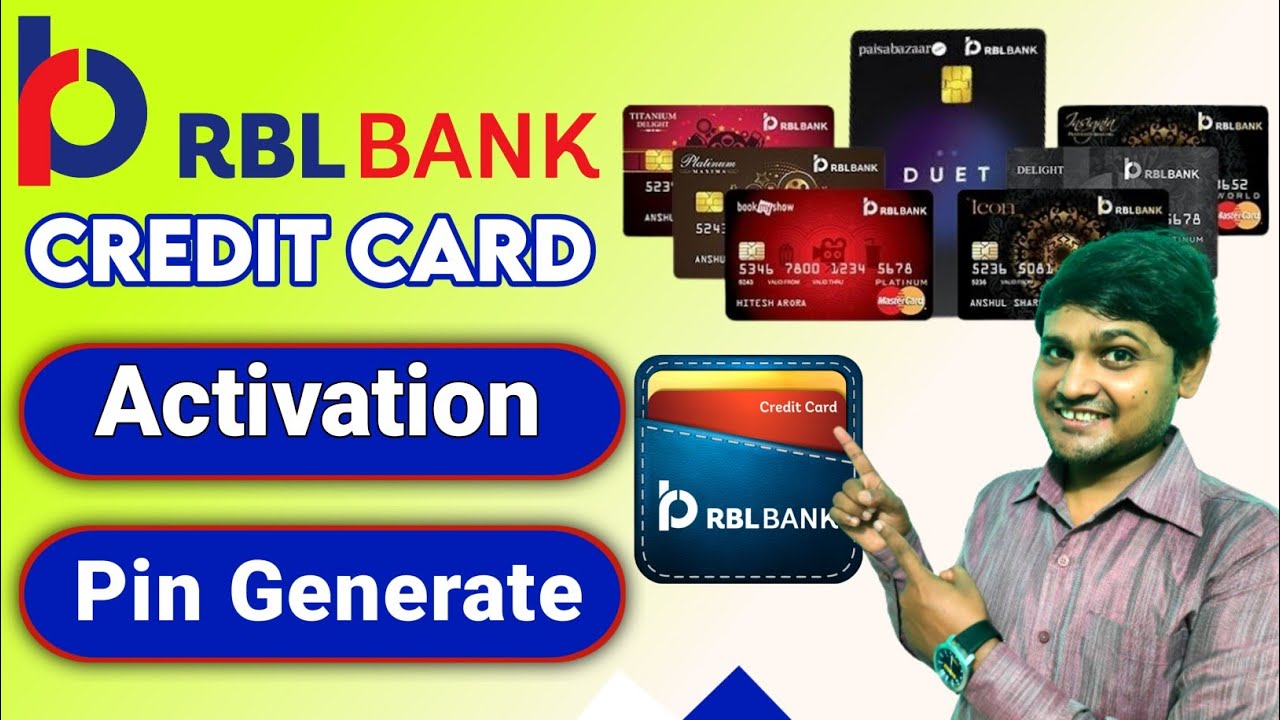 How To Activate RBL Bank Credit Card (Full Details) | पिन generate कैसे करें | HEV FIN23