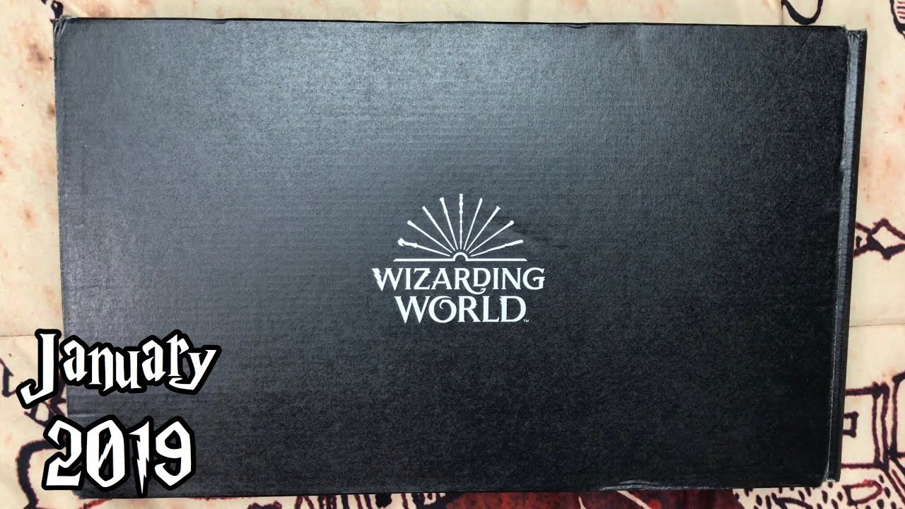 January 2019 J.K. Rowling's Wizarding World by Loot Crate Unboxing