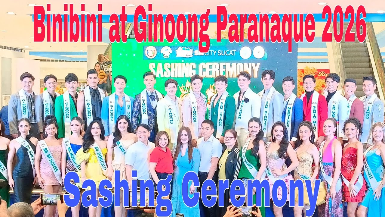 Binibini at Ginoong Paranaque 2026 Sashing Ceremony