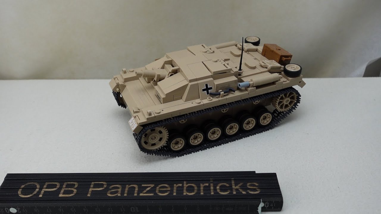 Sturmgeschütz 3 von Cobi - Kein Lego Panzer