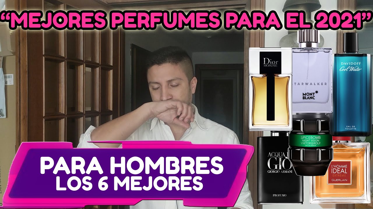 TOP 6 Fragancias de Hombre: ¡Los mejores PERFUMES para IMPRESIONAR! 🔥💎