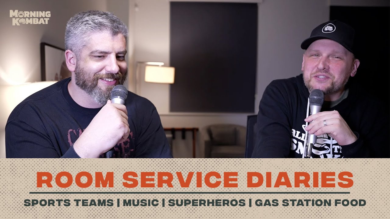 Room Service Diaries: Music | Max Holloway | Favorite Sports Teams | Super Heroes | Morning Kombat