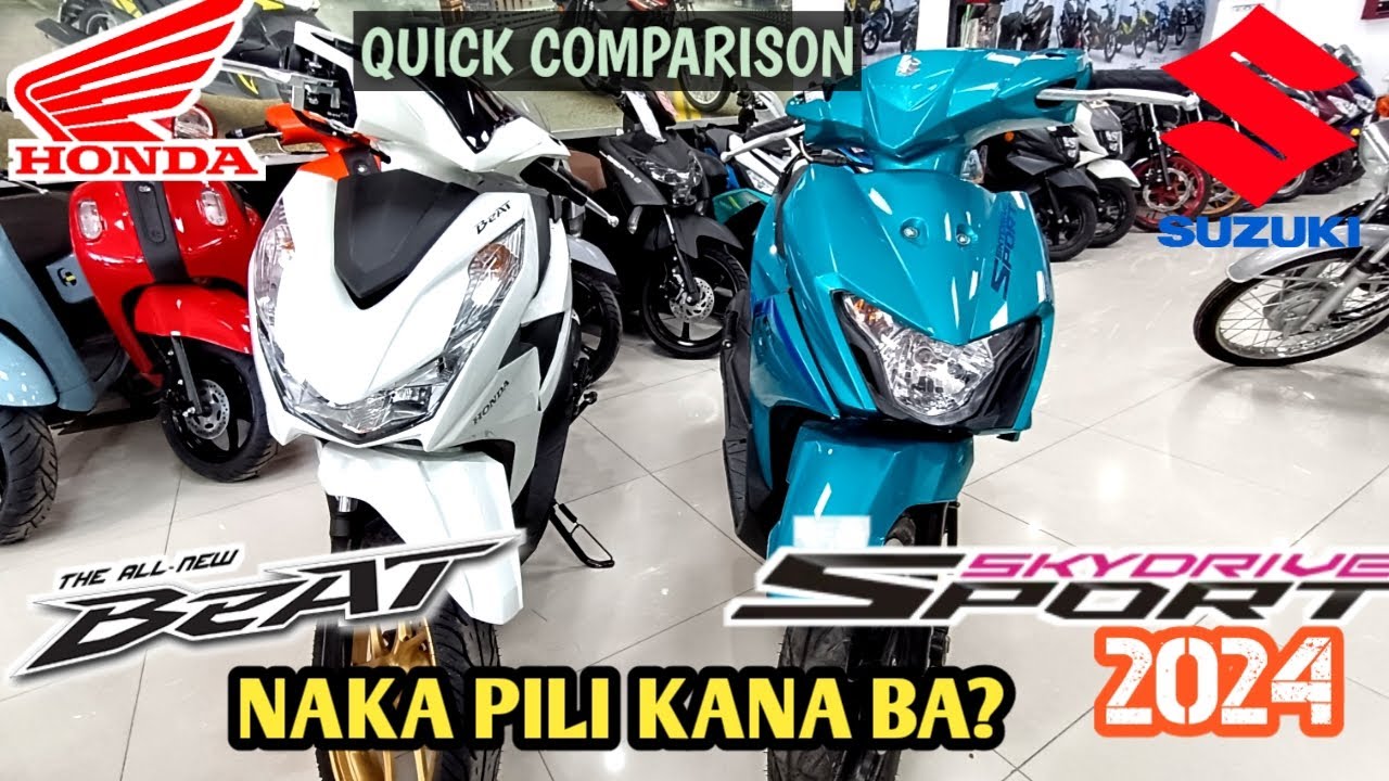 NAKA PILI KANA BA? Honda Beat110 | Suzuki Skydrive sport. price update