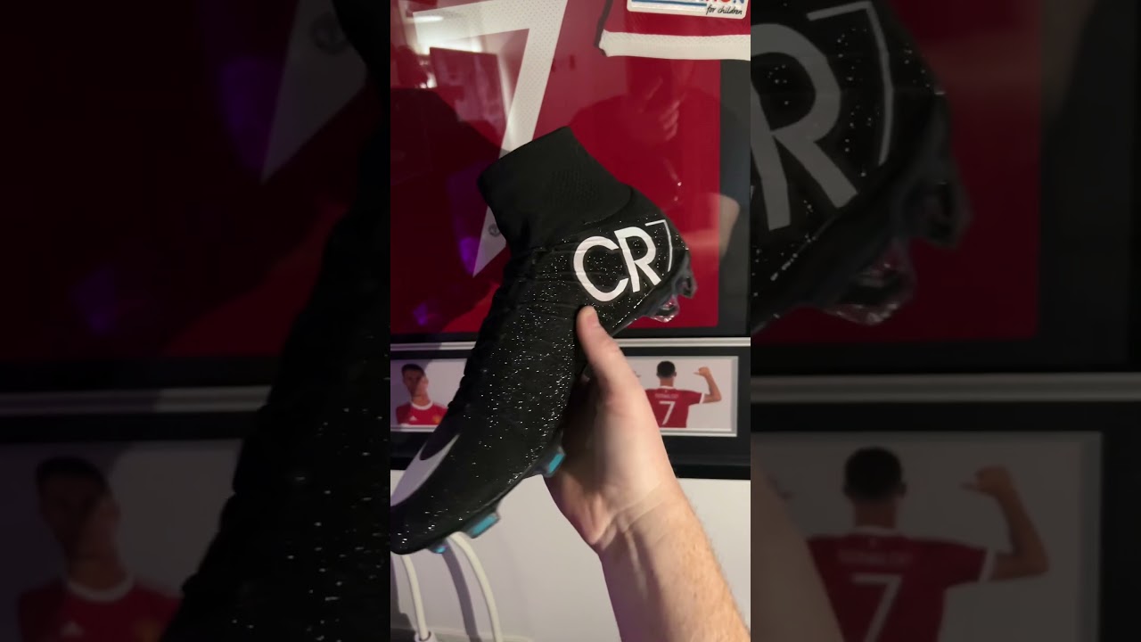 Some of the COOLEST football boots EVER MADE 😍 #cr7 #nikefootball #mercurial #footballboots #shorts