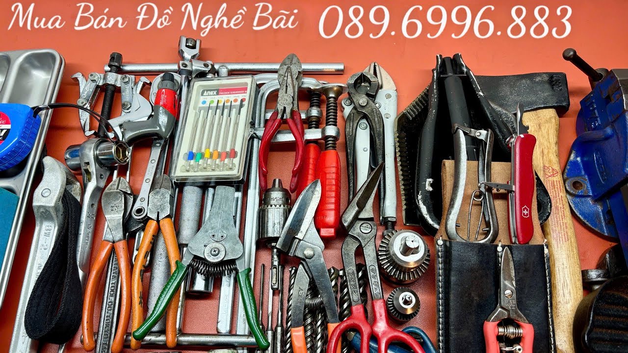 Đồ Nghề Bãi Tuyển Chọn Nhật, Mỹ, Đức,… [Clip 95 - 089.6996.883]. Hand tools, japan, usa, germany