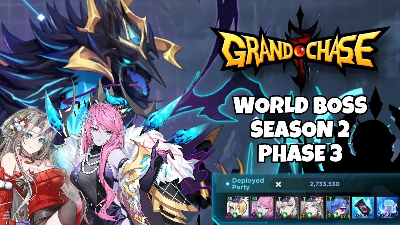GrandChase (Dimensional Chaser) - World Boss Season 2 - Phase 3 - Ley + Deia (T) D0