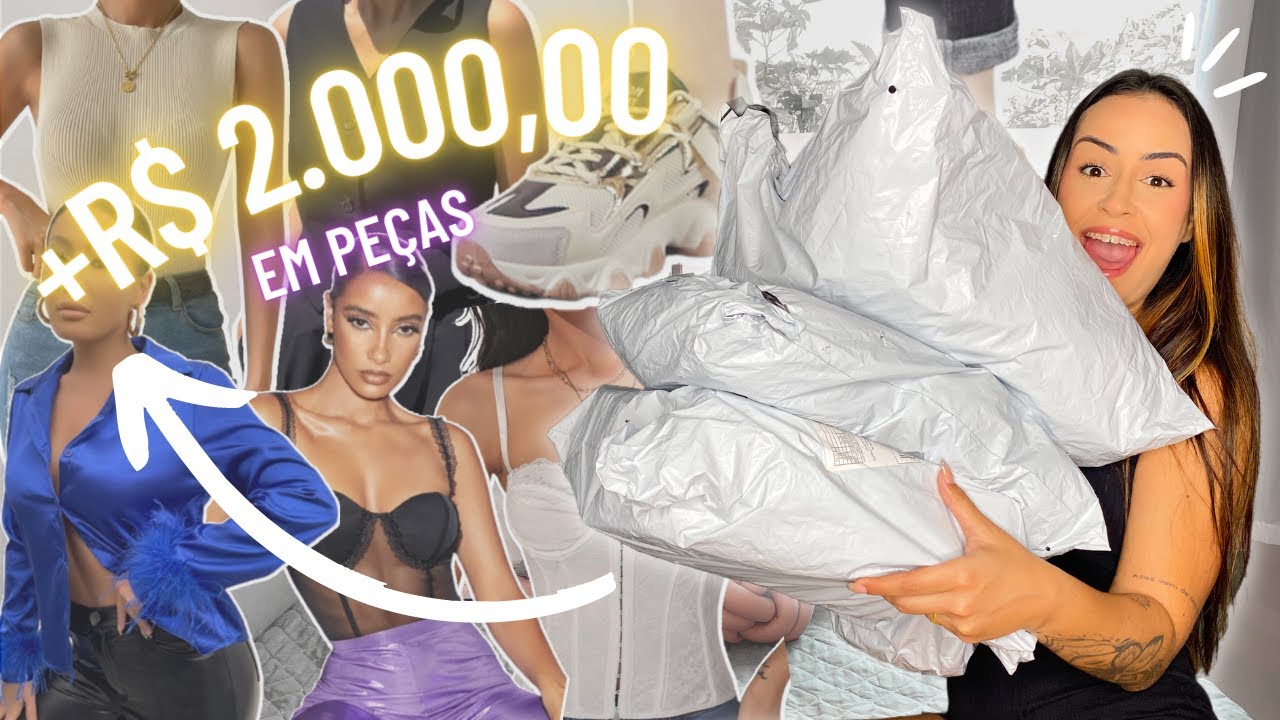 MINHA MAIOR COMPRA DA SHEIN | Mais de R$ 2 000,00 em peças!! Part 2