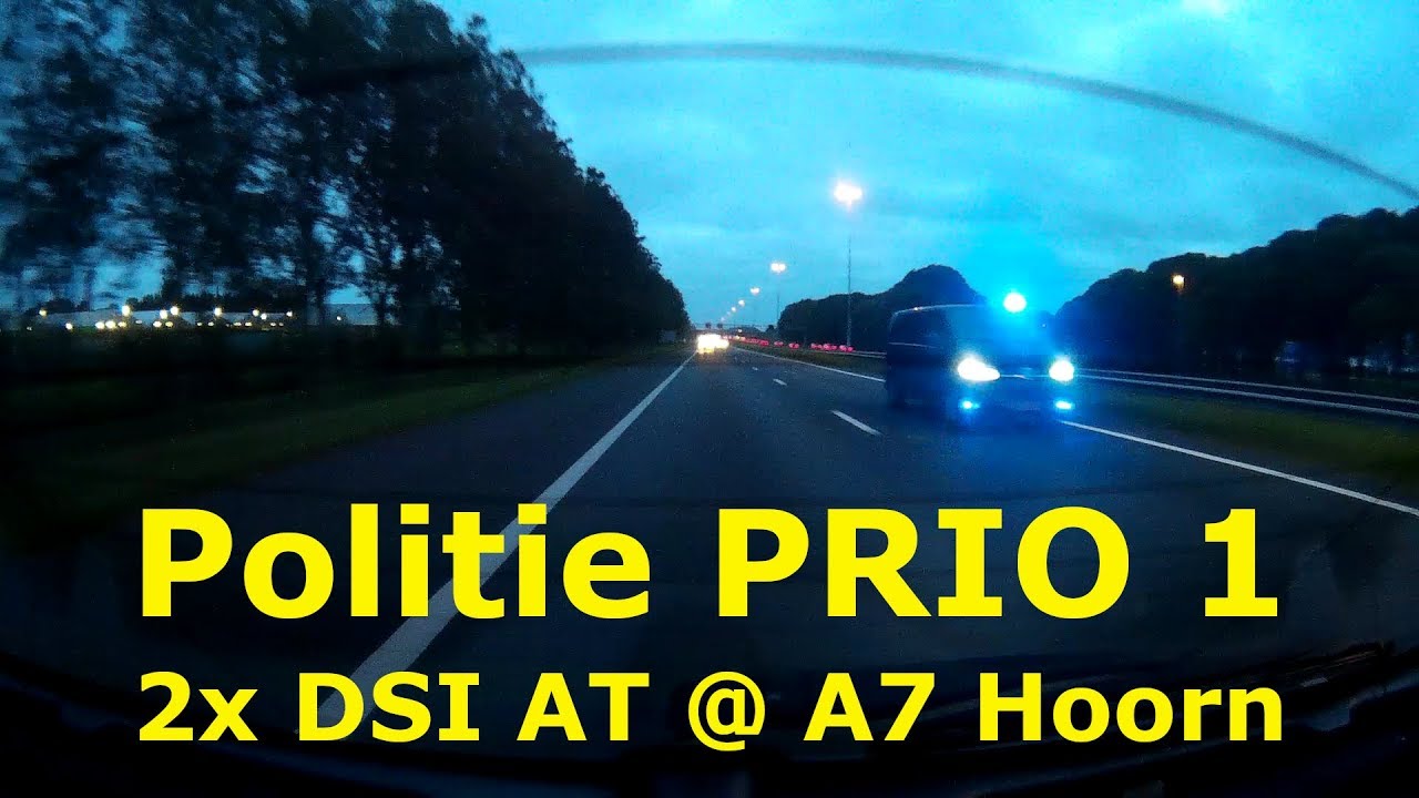 Politie PRIO 1 2x DSI AT @ A7 Purmerend Hoorn