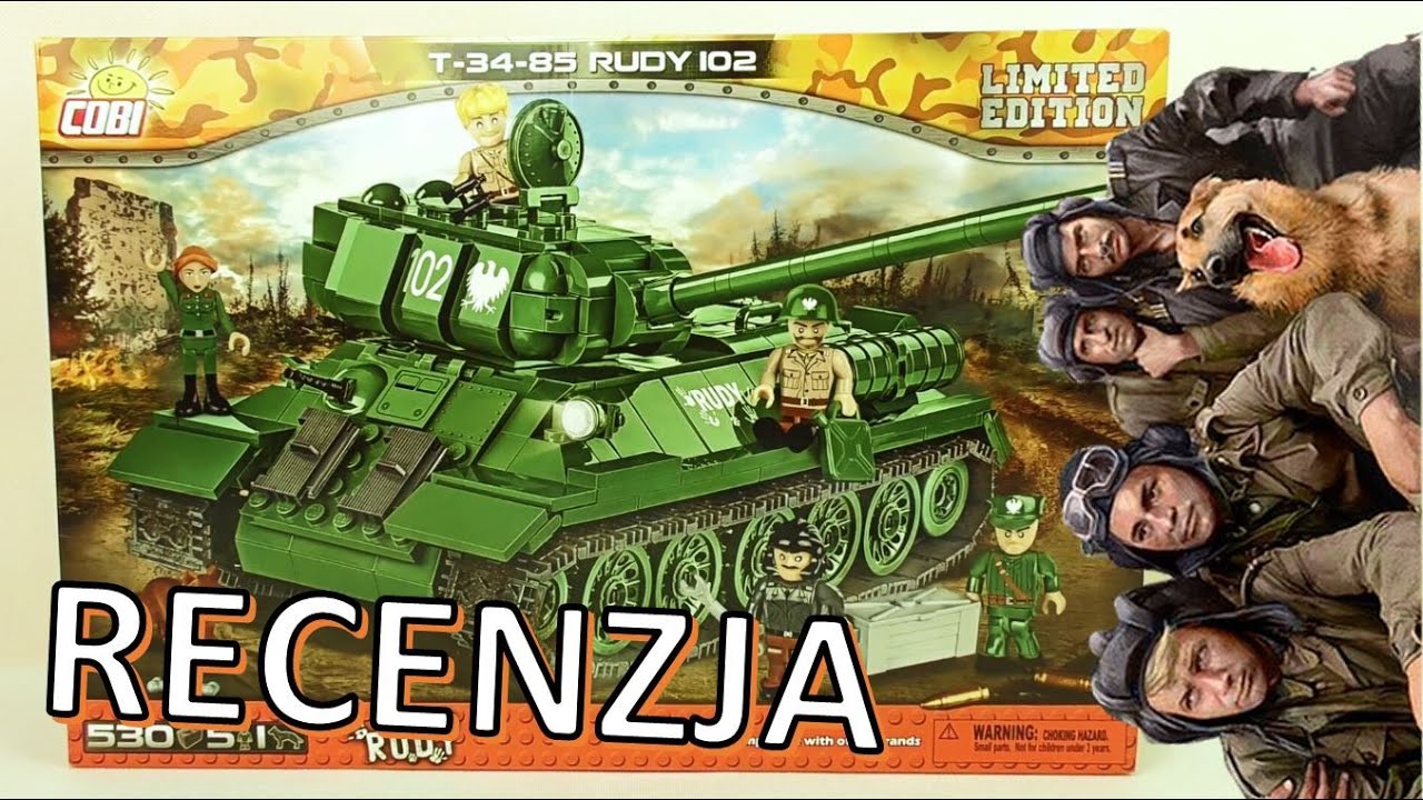 COBI T-34/85 Rudy 102 (Limited Edition) / RECENZJA