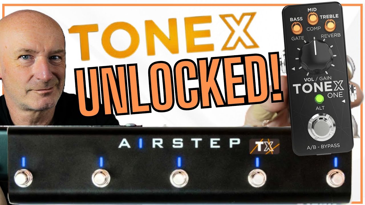 AIRSTEP TX For TONEX ONE - GAMECHANGER OR NOT? - CONTROLLER FOOTSWITCH. M-Vave  CHOCOLATE beater?