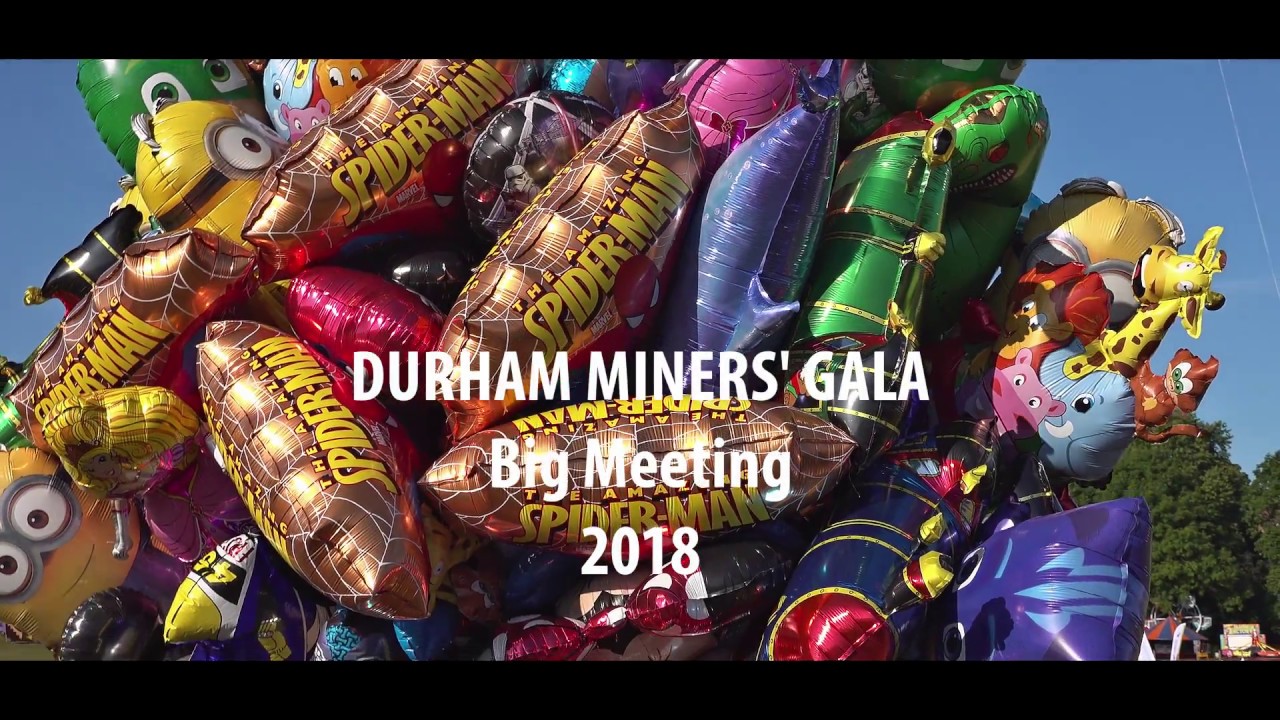 Bands, Banners and Dancing: Durham Miners' Gala 2018