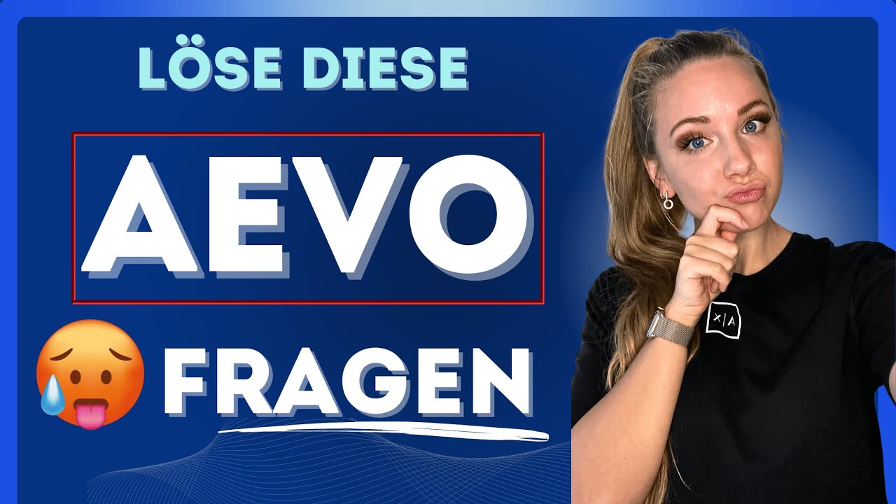 😳🛑 ACHTUNG: Diese 4 AEVO Fragen haben es echt in sich! AdA Schein Prüfung bestehen