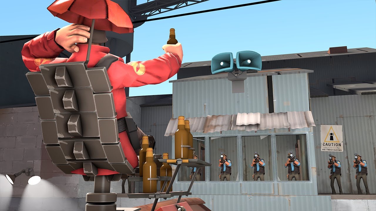 Chilling on 2Fort and talking about my GameCube