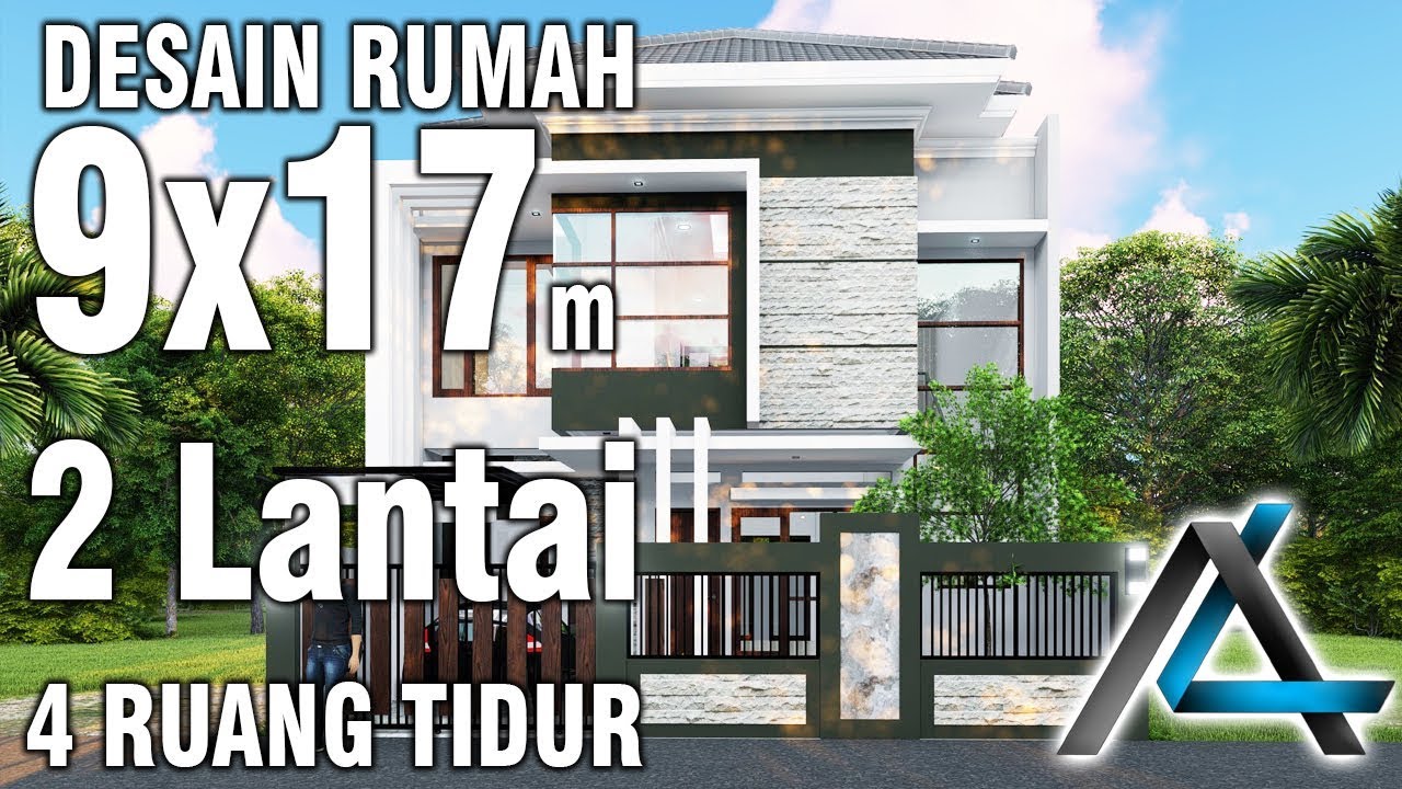 Desain rumah 9x17 meter#palu#jasaarsitek#jasakontraktor#2019