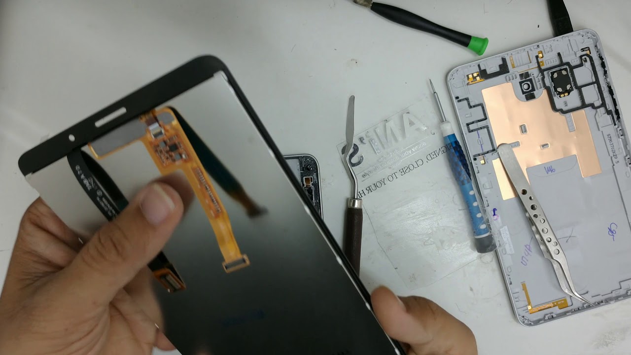 Samsung SM-T285 opening & screen replacement