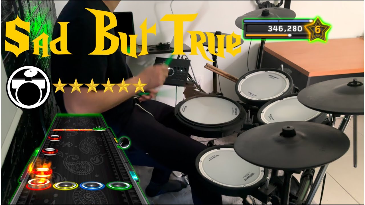 Sad But True - Metallica Expert Drums Clone Hero