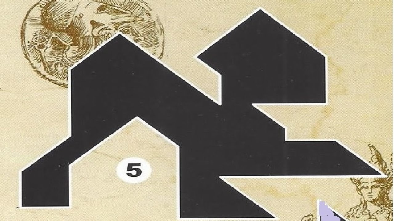 TANGRAM PITAGÓRICO (8 piezas): FIGURA 5. PROFE CARLOS.