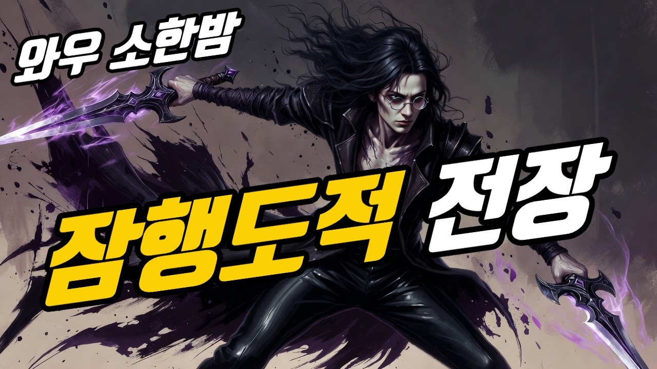 02 08 와우 소한밤 / 잠행도적들이 지배하는 소한밤 전장. 이게 맞냐?