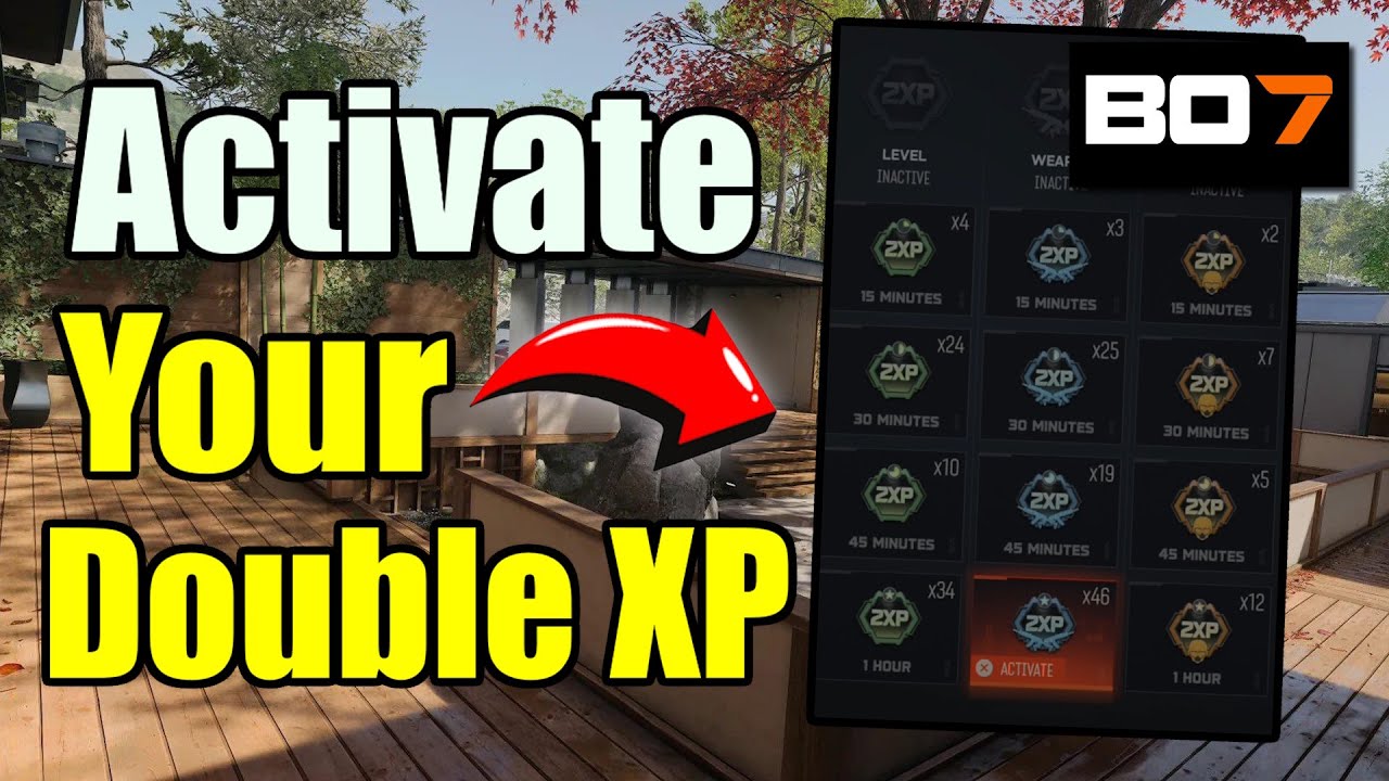 Как активировать жетоны удвоенного опыта в COD Black Ops 7 (оружие, карьера, боевой пропуск)