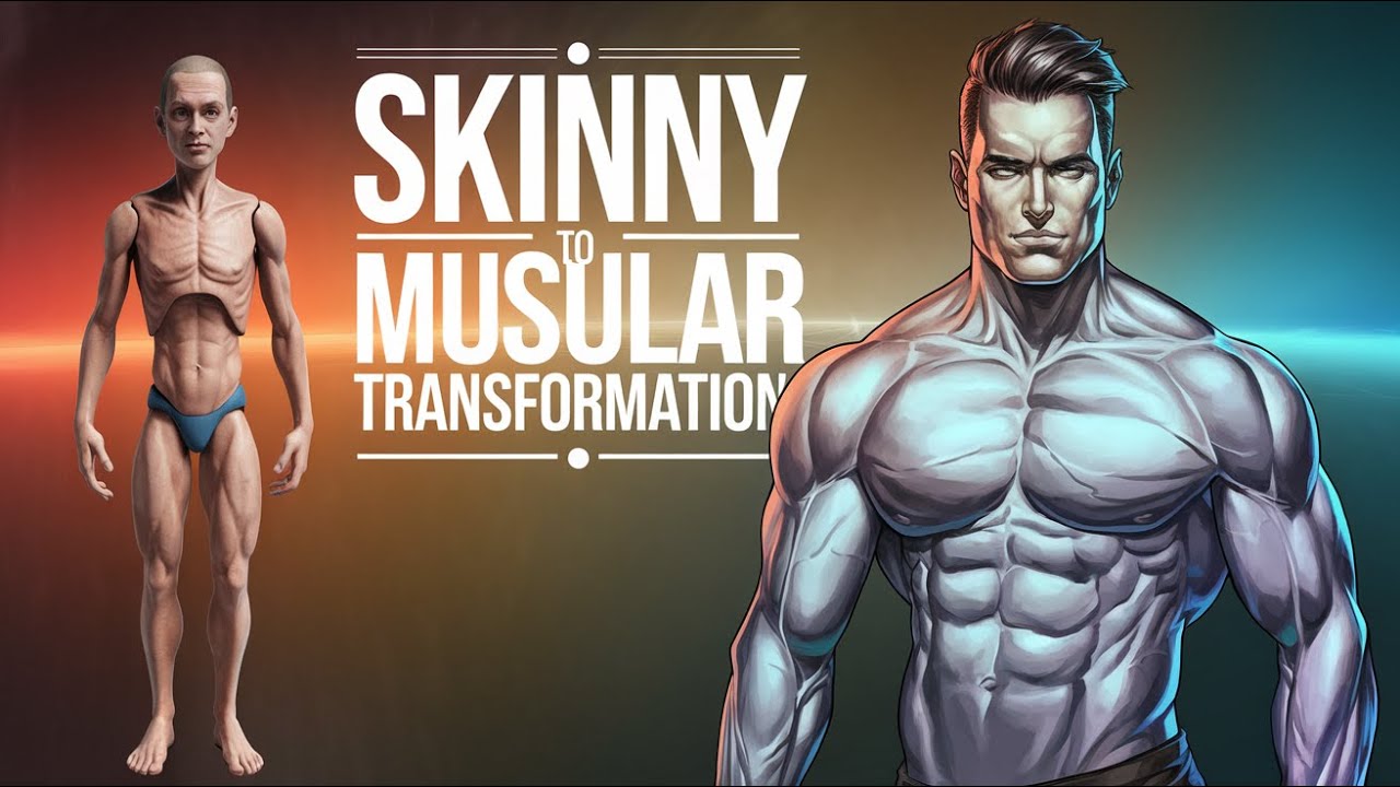 GET RIPPED FROM SKINNY TO MUSCULAR IN 2024 | Guide for Beginners